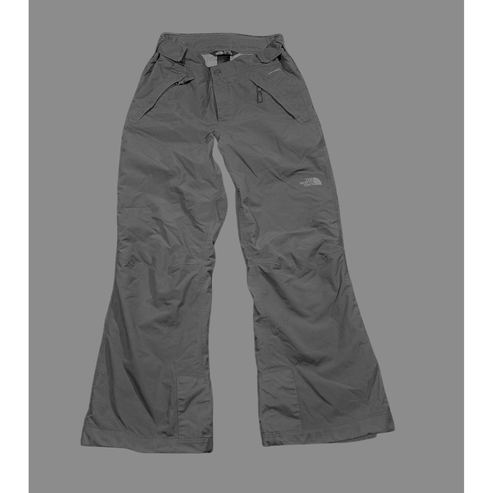 Gray‎ North Face Dry Vent Snow Pants Girls Size Large 14/16 EZ Grow